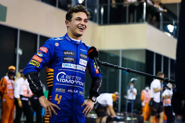 Tercer puesto Lando Norris, McLaren