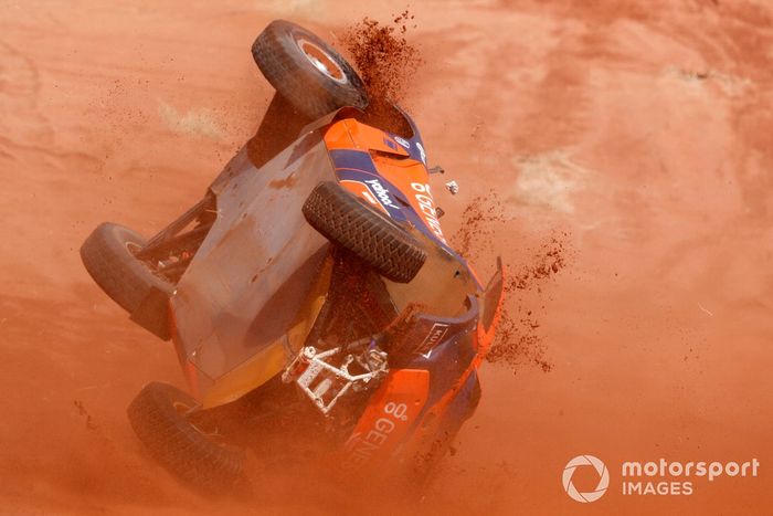 Timmy Hansen, Andretti United Extreme E crash