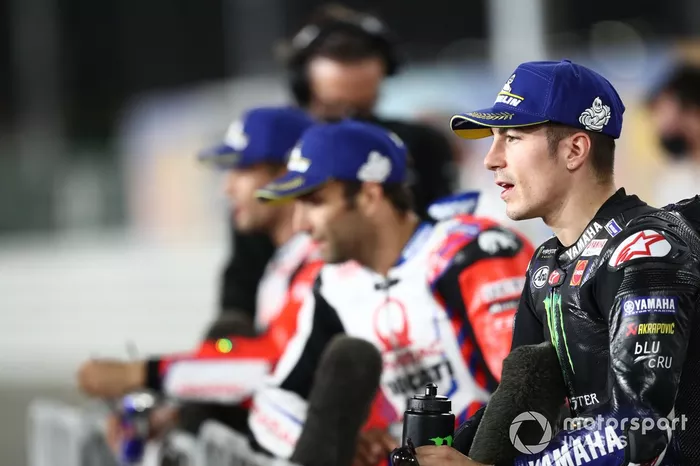 Maverick Viñales, Yamaha Factory Racing parc ferme