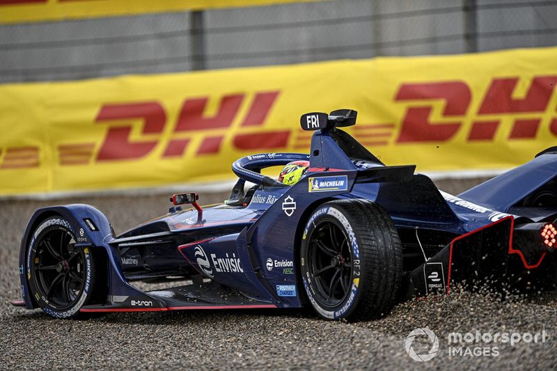 Robin Frijns, Envision Virgin Racing, Audi e-tron FE07 en la grava