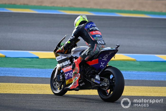 Dominique Aegerter, Dynavolt Intact GP después de la caída