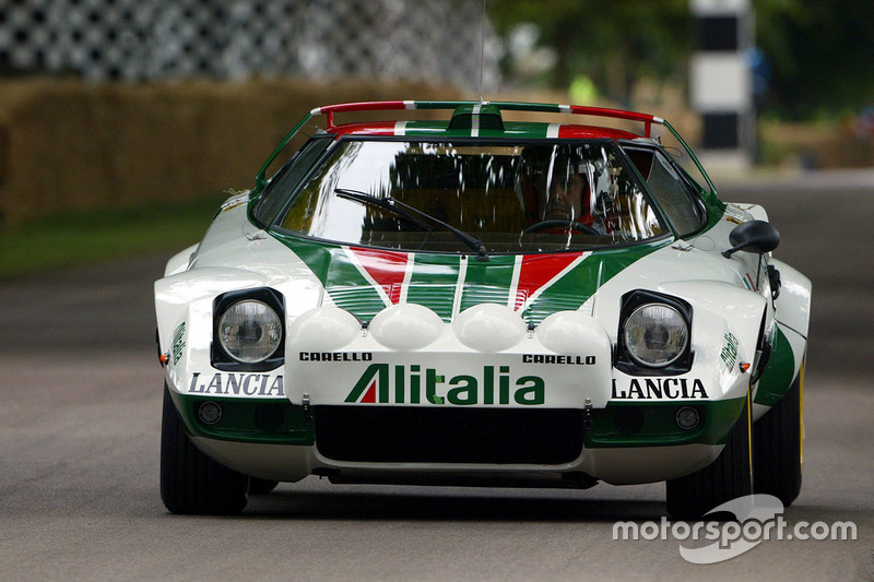 Markku Alen dans la Lancia Stratos de 1976