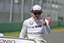 Фернандо Алонсо, McLaren на параді пілотів