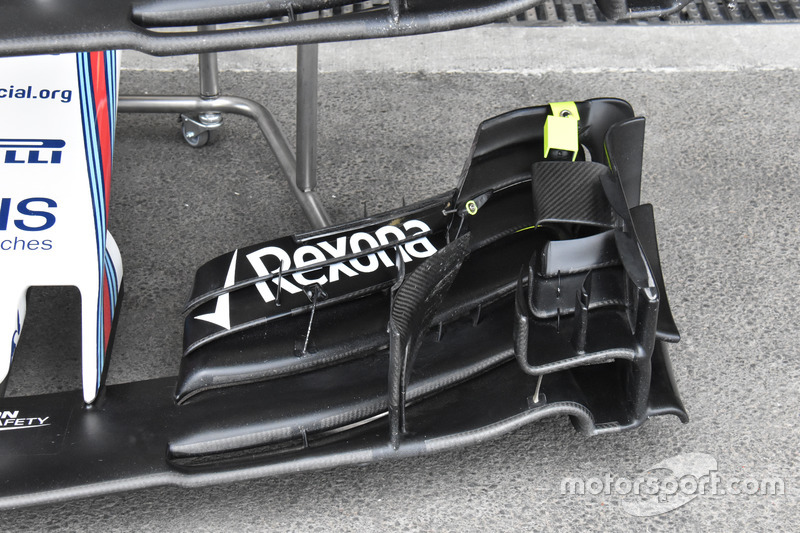 Williams FW40, Front wing detail