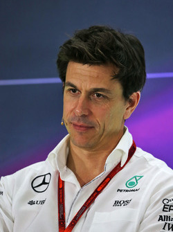 Toto Wolff, Directeur Exécutif Mercedes AMG F1 lors de la conférence de presse de la FIA