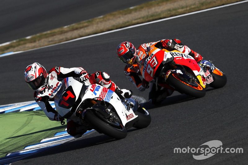 Fernando Alonso und Marc Marquez, Honda RC213V