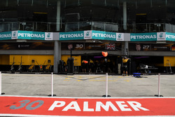 Garage of Jolyon Palmer, Renault Sport F1 Team