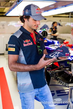Carlos Sainz Jr., Scuderia Toro Rosso Alpinestars botas