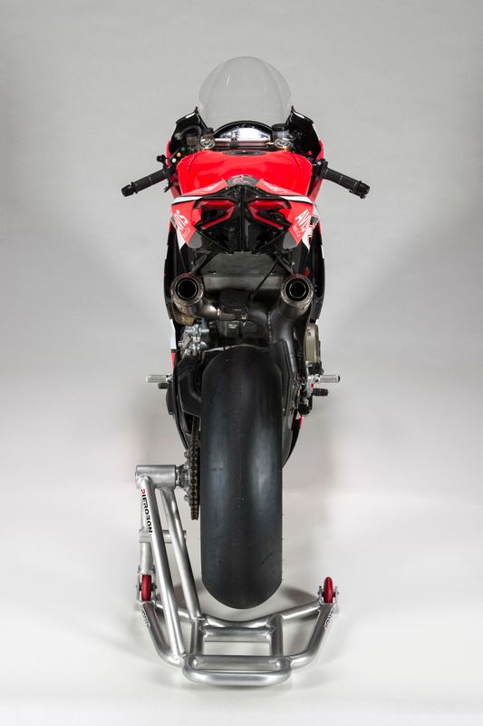 La moto de Marco Melandri, Ducati Team