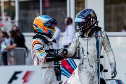 Fernando Alonso, McLaren, tercero, Lance Stroll, Williams
