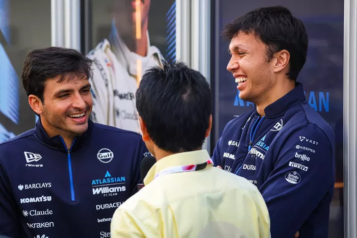 Alexander Albon, Williams; Carlos Sainz, Williams