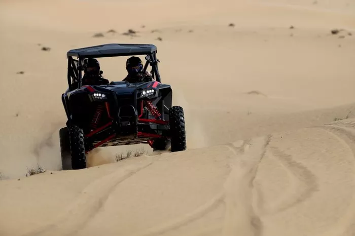 Max Verstappen, Alexander Albon, Red Bull Racing, Red Bull Desert Racing en Skydive Dubai
