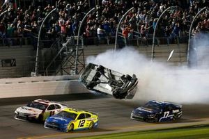Crash of Ryan Newman, Roush Fenway Racing, Ford Mustang Koch Industries