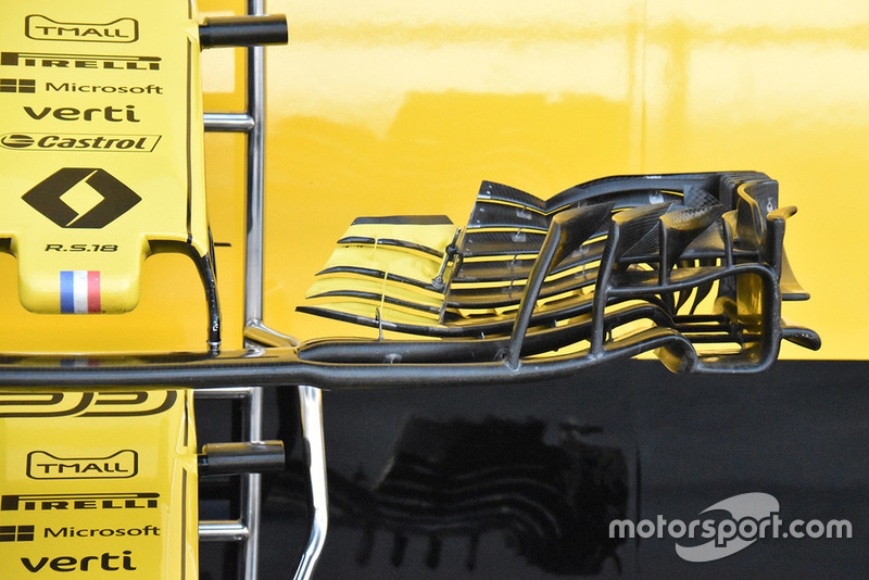 Renault F1 front wing detail