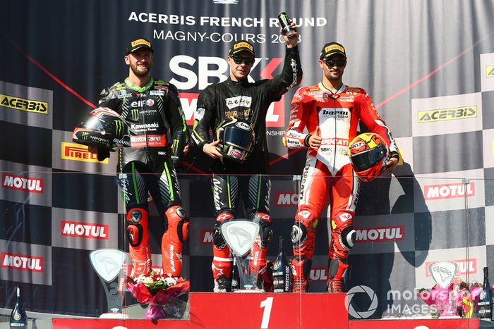 Tom Sykes, Kawasaki Racing, Jonathan Rea, Kawasaki Racing, Xavi Fores, Barni Racing Team