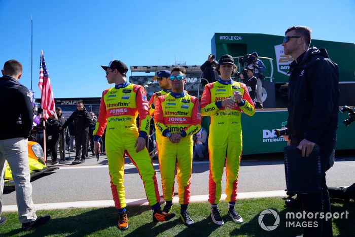 #81 DragonSpeed USA Oreca LMP2 07: Patricio O'Ward, Eric Lux, Colton Herta, Devlin Defrancesco