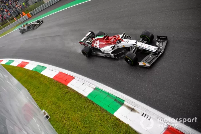 13 - Kimi Raikkonen, Alfa Romeo Racing C38 - Sem tempo no Q3