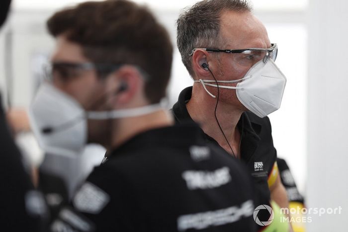 Miembros del equipo Tag Heuer Porsche 