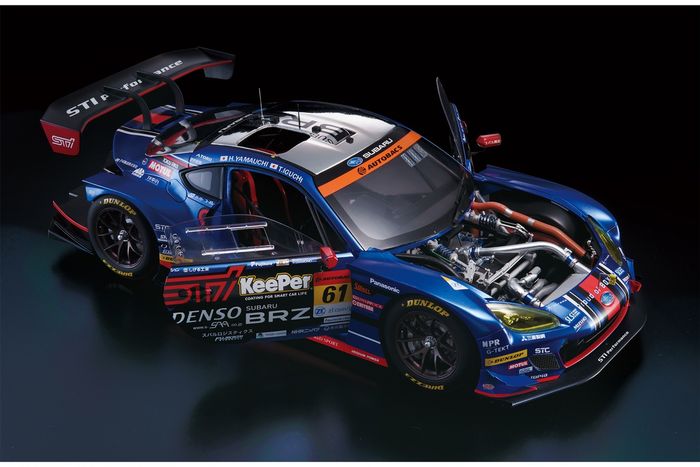 SUBARU BRZ 2021 GT300 1/8デアゴスティーニ DeAgostini SUBARU BRZ Super GT300 2021 Champion model kit 1/8