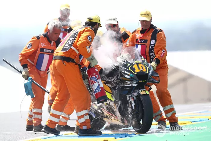 Luca Marini, bicicleta del VR46 Racing Team