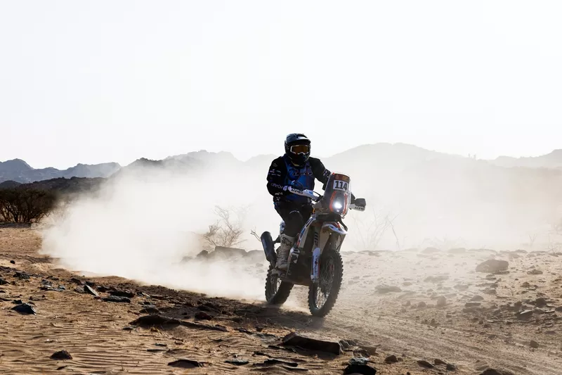 #114 Nomade Racing KTM: Dwain Barnard