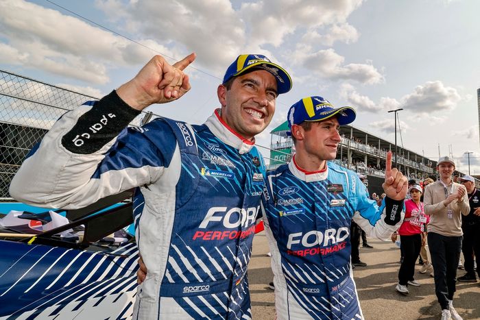 #64 Ford Multimatic Motorsports Ford Mustang GT3: Mike Rockenfeller, Sebastian Priaulx