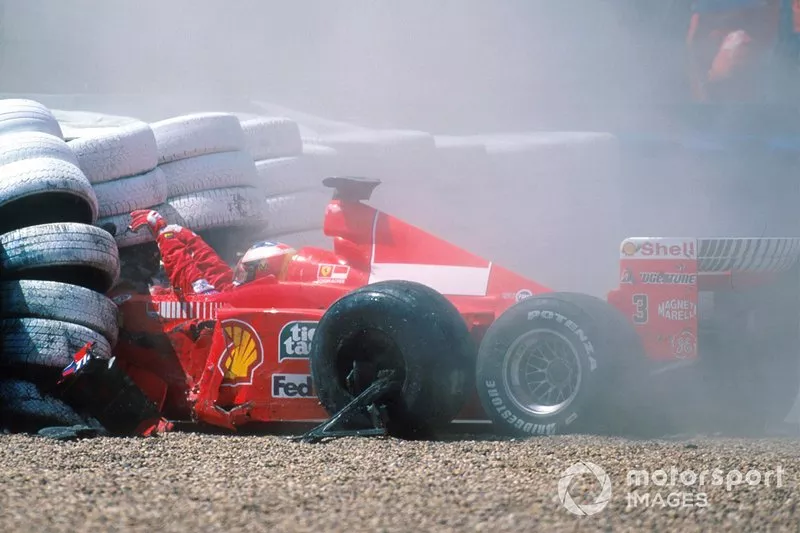 Accident de Michael Schumacher, Ferrari F399