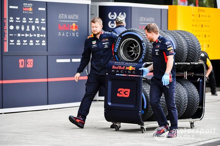 Mecánico de Red Bull Racing 