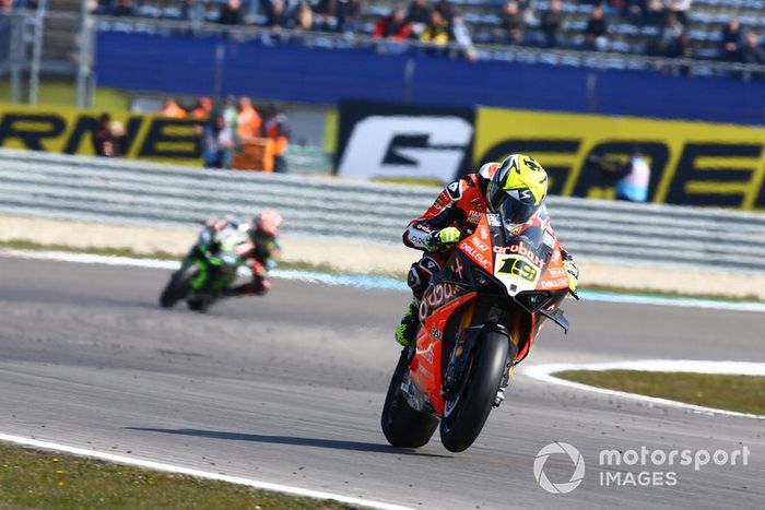 Alvaro Bautista, Aruba.it Racing-Ducati Team, Jonathan Jonathan Rea, Kawasaki Racing, WorldSBK race1, Assen 2019