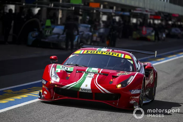 #51 AF Corse Ferrari 488 GTE EVO: Alessandro Pier Guidi, James Calado 
