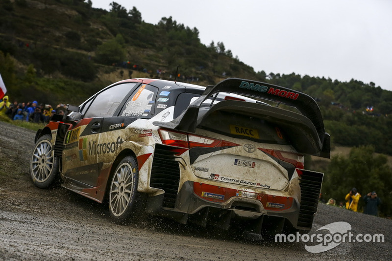 Отт Тянак и Мартин Ярвеоя, Toyota Yaris WRC