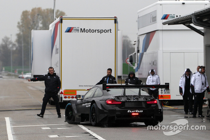 Bruno Spengler tests the BMW M4 DTM two-litre turbo engine