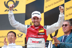 Podium : le vainqueur René Rast, Audi Sport Team Rosberg, Audi RS 5 DTM