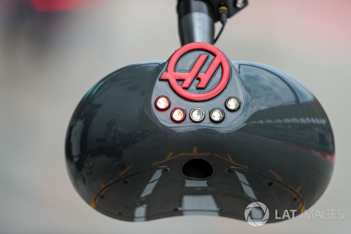 Luces de boxes de Haas F1 Team