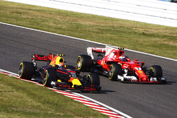 Макс Ферстаппен, Red Bull Racing RB13, Кімі Райкконен, Ferrari SF70H
