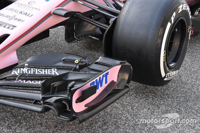 Переднее крыло Force India VJM10