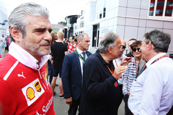 Maurizio Arrivabene, Takım Patronu, Ferrari, Sergio Marchionne, CEO, Fiat Chrysler ve Ferrari
