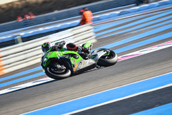 #11 Team SRC Kawasaki, Kawasaki: Mathieu Gines, Randy de Puniet, Fabien Foret