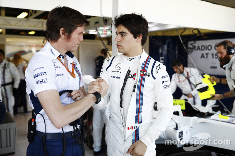 Rob Smedley, Williams; Lance Stroll, Williams