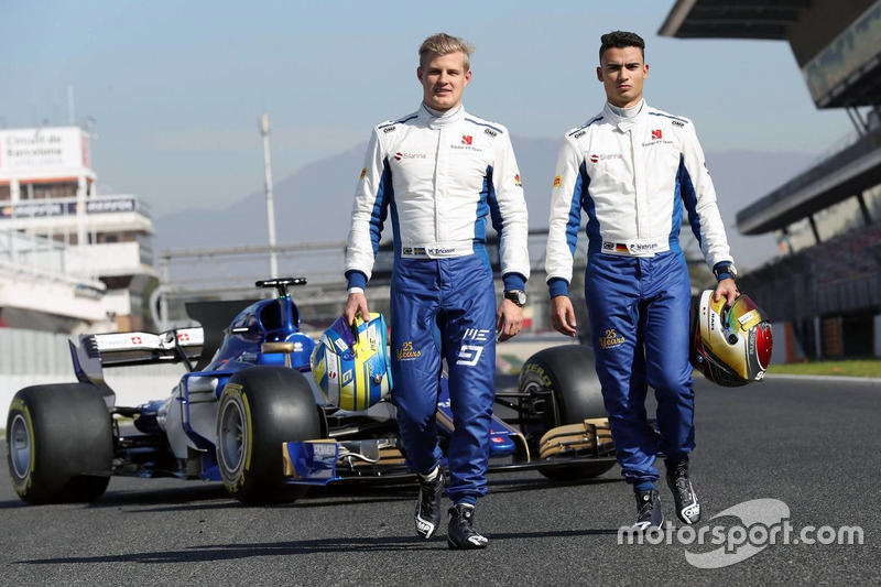 Marcus Ericsson y Pascal Wehrlein, pilotos de Sauber