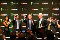Steve Phelps, Brian France, Mark Hall and Mitch Covington