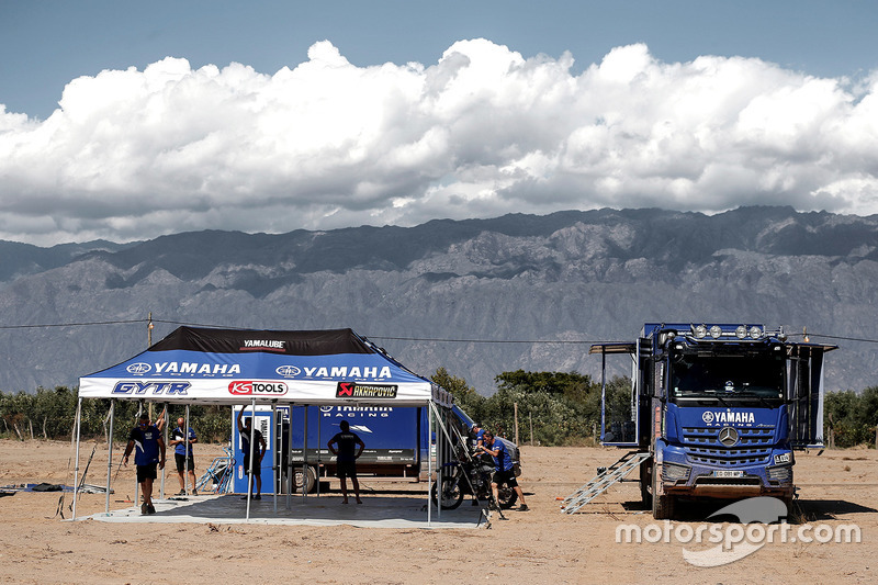 Le bivouac Yamaha