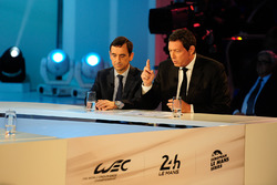 Le président de l'ACO, Pierre Fillon, et le directeur général du WEC, Gérard Neveu