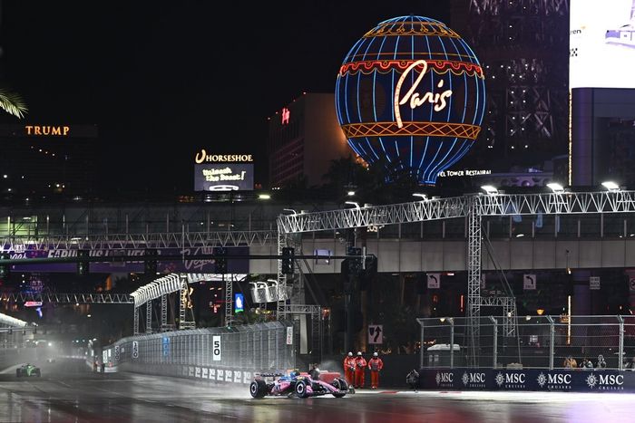 lluvia durante la clasificación 