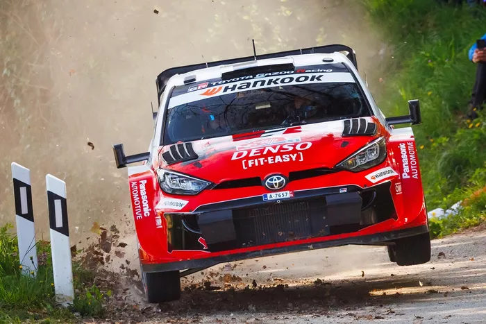 Sami Pajari, Marko Salminen, Toyota Gazoo Racing WRT2 Toyota GR Yaris Rally1