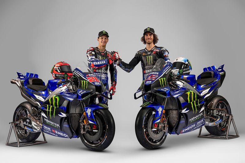 Fabio Quartararo et Alex Rins avec la Yamaha 2026