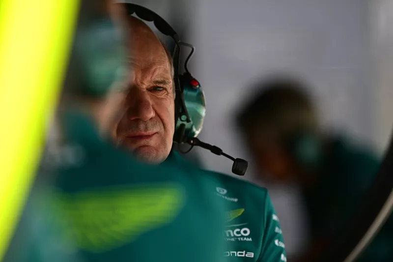 Adrian Newey, directeur de l'écurie Aston Martin Racing  