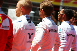 Nico Rosberg, Mercedes AMG F1, und Lewis Hamilton, Mercedes AMG F1