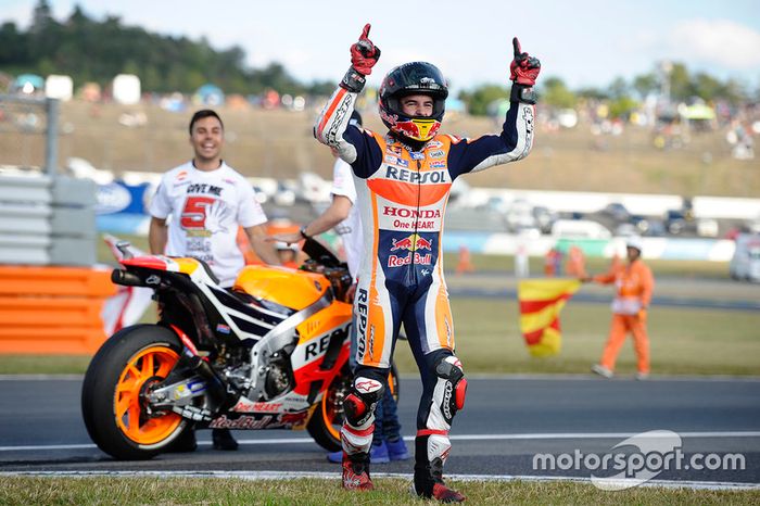 Marc Marquez ganador de la carrera, Repsol Honda Team