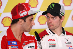Andrea Iannone, Ducati Team; Cal Crutchlow, LCR, Honda